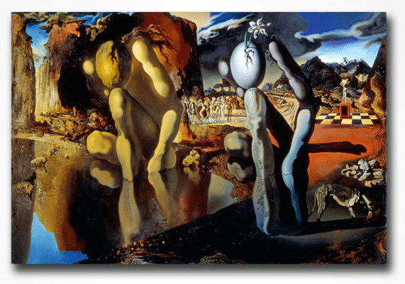 The Metamorphosis of Narcissus 1937 Salvador Dali