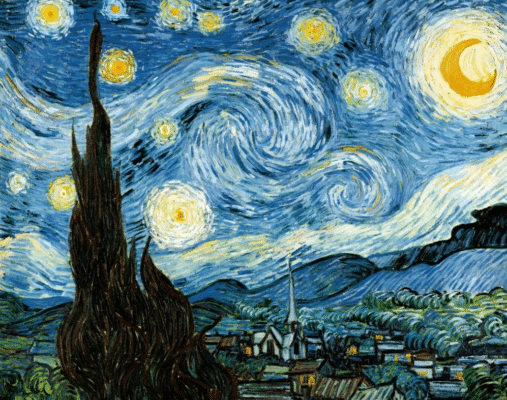 The Starry Night 1889