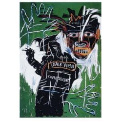 12 Jean Michel Basquiat 1982 Self Portrait as a Heel Part Two