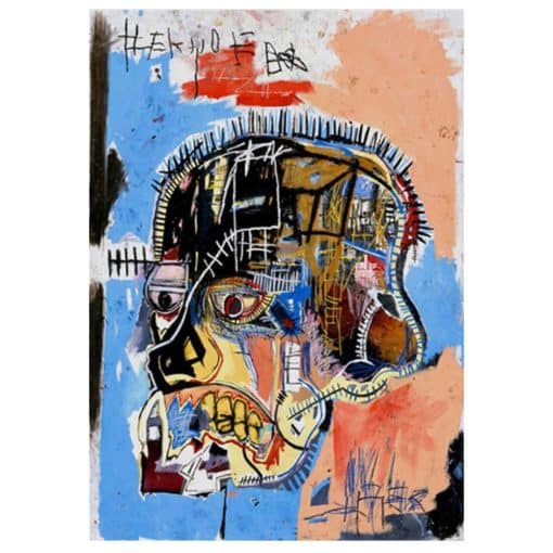 Abstract Paintings by Jean-Michel Basquiat Printed on Canvas - Image 2