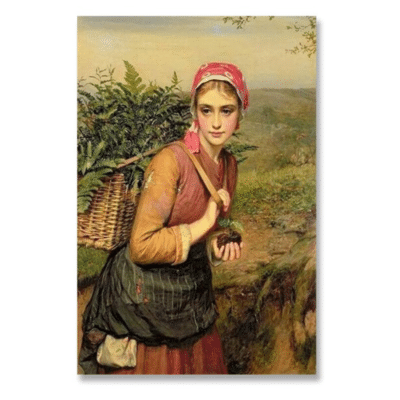 Charles Sillem Lidderdale 1877 The Fern Gatherer