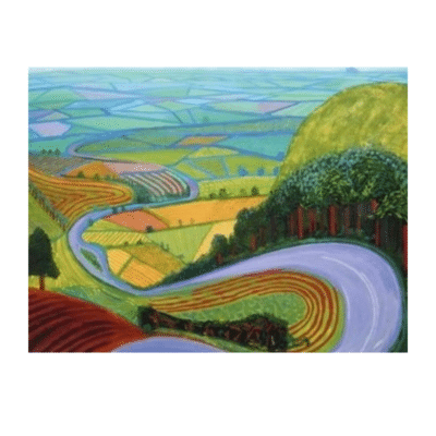 David Hockney 1998 Garrowby Hill