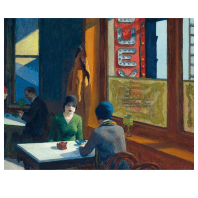 Edward Hopper 1929 Chop Suey