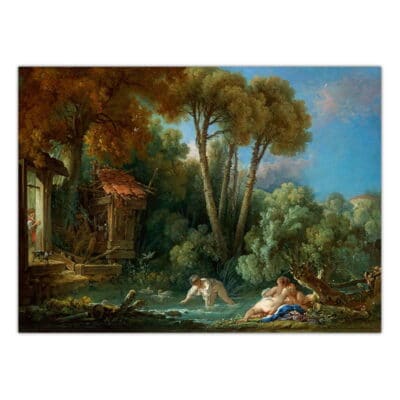 Francois Boucher Les Baigneuses