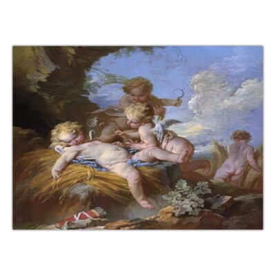 Francois Boucher c.1745 The Cherub Harvesters