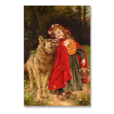 Gabriel Ferrier Little Red Riding Hood