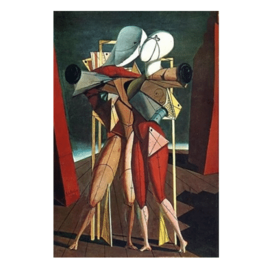 Giorgio De Chirico 1912 Hector and Andromache