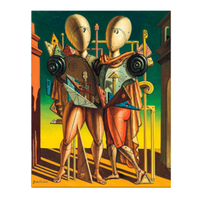 Giorgio de Chirico 1942 Ettore e Andromaca