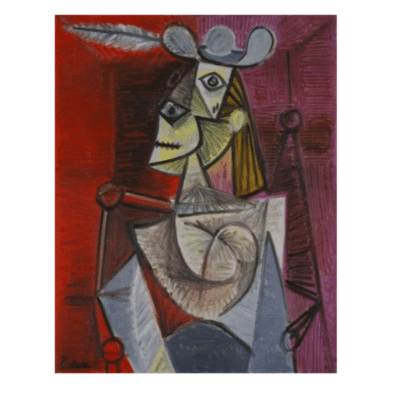 Pablo Picasso 1941 Woman in an Armchair