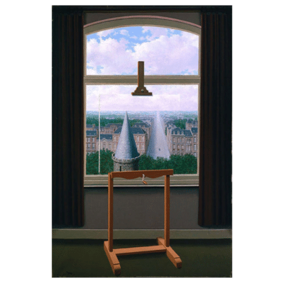 Rene Magritte 1955 Where Euclide Walked