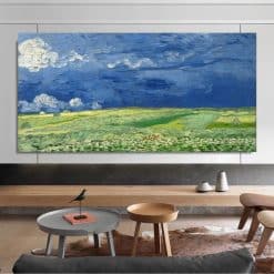 Vincent van Gogh 1890 Wheatfield under Thunderclouds 1