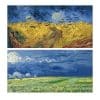 Wheatfield with Crows by Vincent van Gogh Printed on Canvas