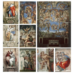 Paintings by Michelangelo