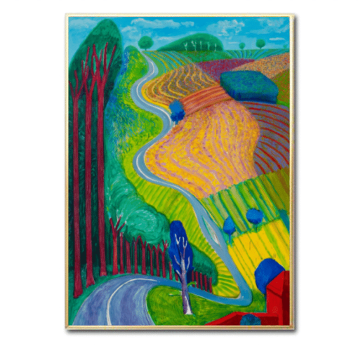 Paintings by David Hockney Printed on Canvas - Image 6