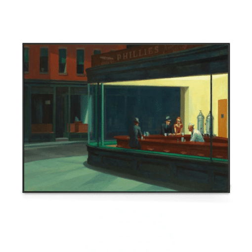 Paintings by Edward Hopper Printed on Canvas - Image 6