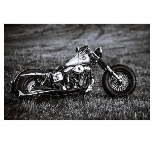 Cool Motorcycle Pictures and Artworks Printed on Canvas - Image 2