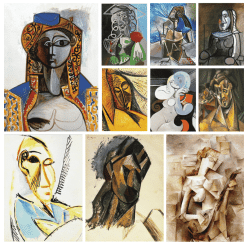 Paintings by Pablo Picasso Printed on Canvas