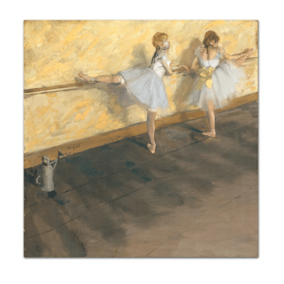 Edgar Degas 1877 Dancers Practicing at the Barre