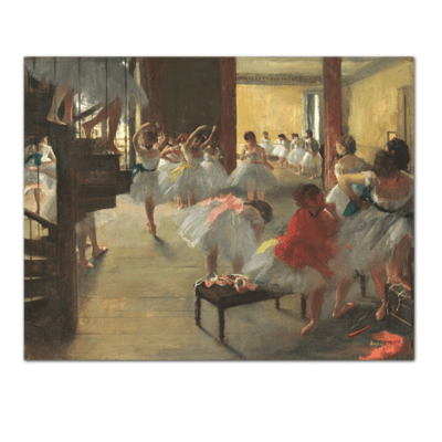 Edgar Degas c.1880 The Rehearsal