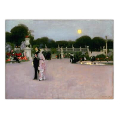 John Singer 1879 In the Luxembourg Gardens 1