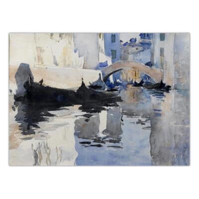 John Singer 1904 Rio di SanAndrea Venice 1