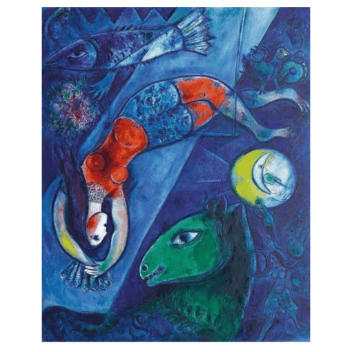 Paintings by Marc Chagall Artworks Printed on Canvas - Image 13