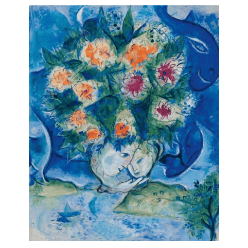 Paintings by Marc Chagall Artworks Printed on Canvas - Image 17