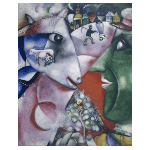 Paintings by Marc Chagall Artworks Printed on Canvas - Image 11