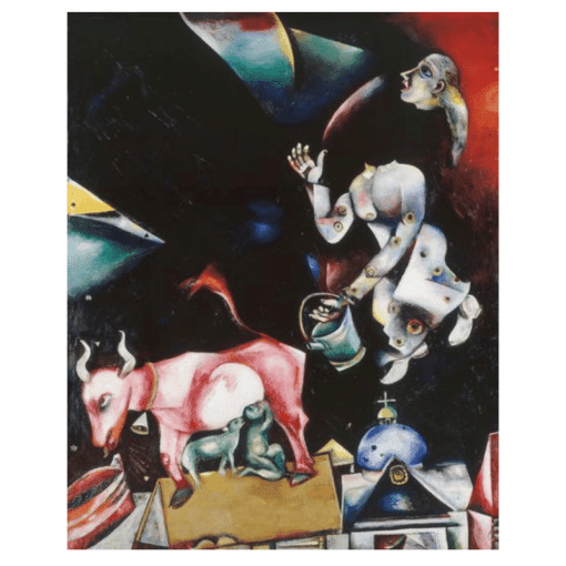 Paintings by Marc Chagall Artworks Printed on Canvas - Image 4