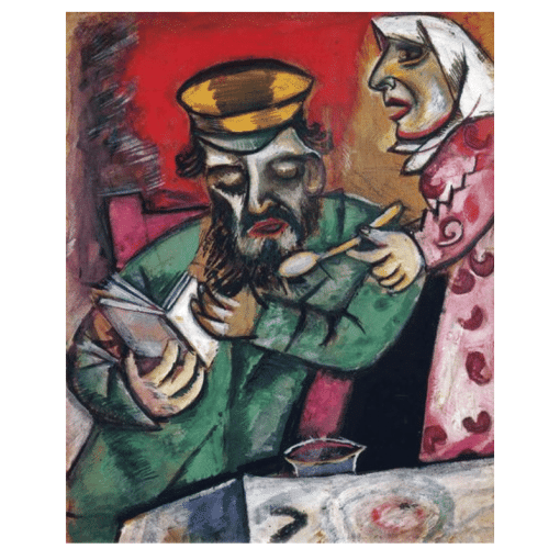 Paintings by Marc Chagall Artworks Printed on Canvas - Image 9