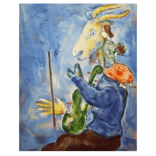 Paintings by Marc Chagall Artworks Printed on Canvas - Image 6