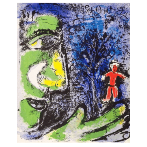 Paintings by Marc Chagall Artworks Printed on Canvas - Image 5