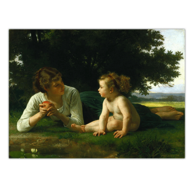 William Adolphe Bouguereau 1880 Temptation