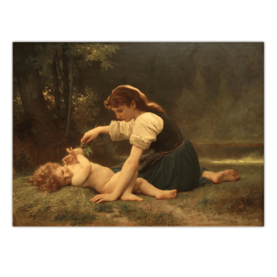 William Adolphe Bouguereau 1881 Natures Fan