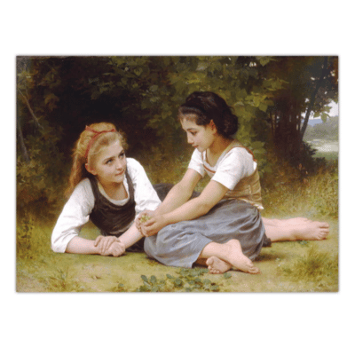 William Adolphe Bouguereau 1882 The Nut Gatherers