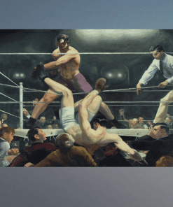 Boxing Match Dempsey and Firpo