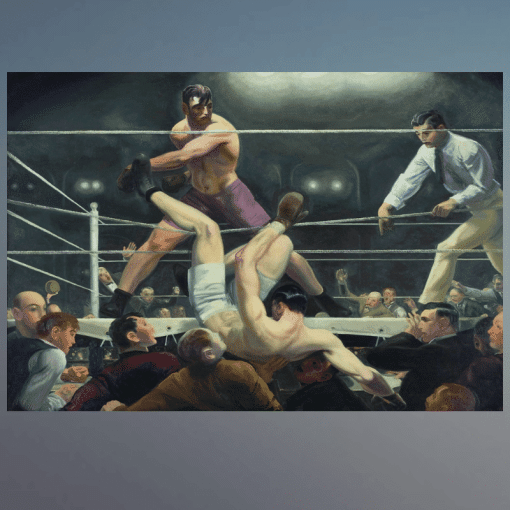 Boxing Match Dempsey and Firpo