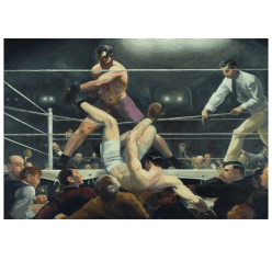 Boxing Match Dempsey and Firpo