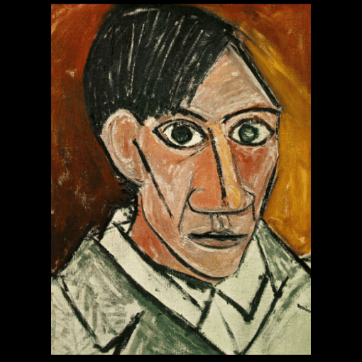 Pablo Picasso 1907 Self-portrait