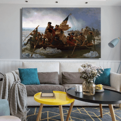 Washington Crossing the Delaware by Emanuel Leutze