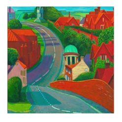 David Hockney 1997 The Road to York trough Sledmere