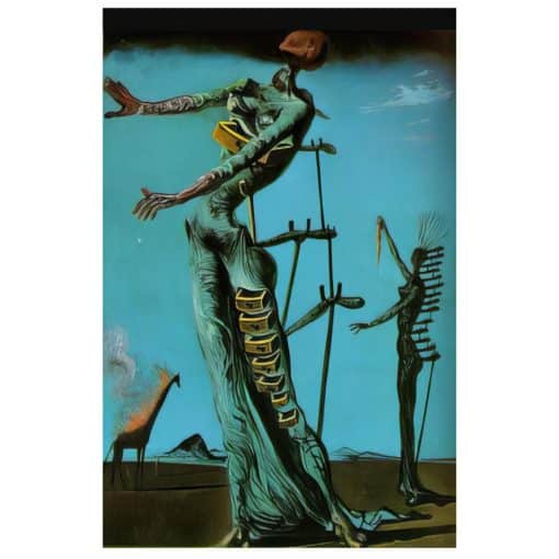 Salvador Dalí 1937 Burning Giraffe