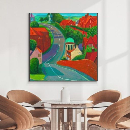 Artwork by David Hockney Printed on Canvas - Image 3