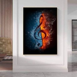 The Music Symbol Treble Clef on Ice Fire 3