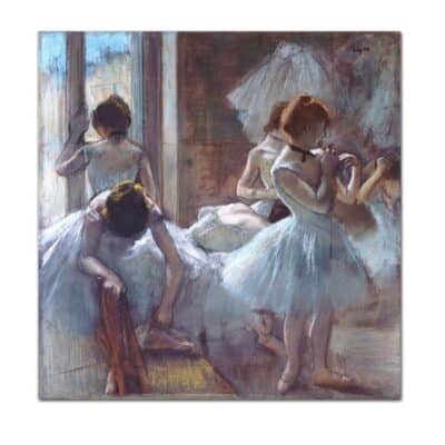 Edgar Degas 1885 Dancers resting