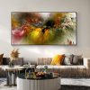 Colorful Abstract Cloud Painting Printed on Canvas