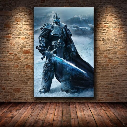 The World of Warcraft Game Wall Art Printed on Canvas - Image 10