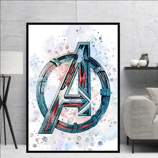 Marvel Avengers Artworks Printed on Canvas - Image 28