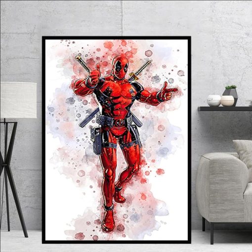 Marvel Avengers Artworks Printed on Canvas - Image 4