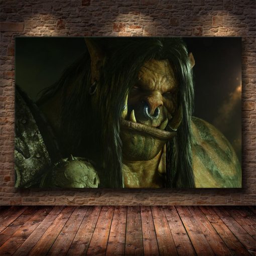 The World of Warcraft Game Wall Art Printed on Canvas - Image 12